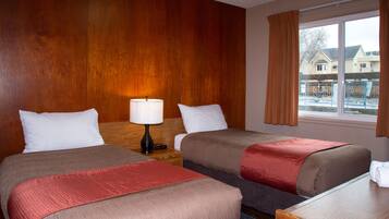 Free WiFi, bed sheets