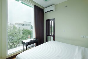 Kamar Double atau Twin Deluks, Beberapa Tempat Tidur | 1 kamar tidur, Wi-Fi gratis, dan seprai linen