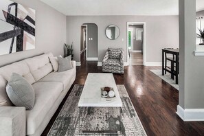 Smart TV, fireplace, offices