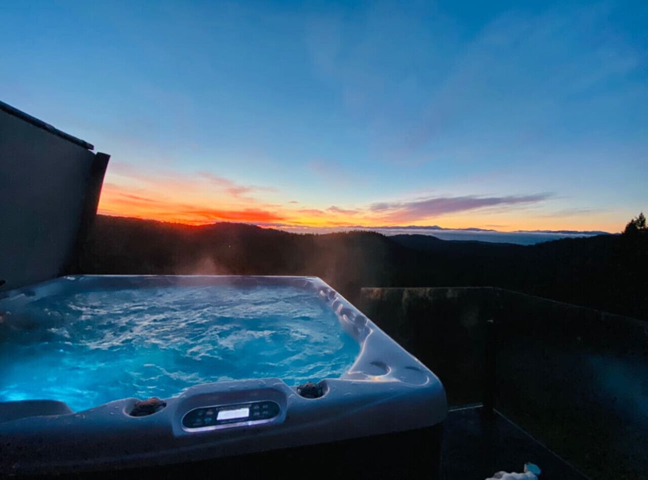 Baignoire à remous extérieure