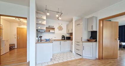 Höftresidenz - Kajüte 11: 59m², 2-Raum, 4 Pers., Terrasse, WLAN, Hund