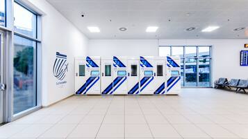 Facciata della struttura