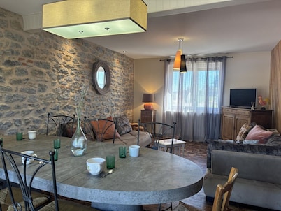 Charming Renovated Cottage in Pierrefitte-sur-Loire, Countryside View