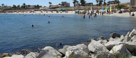 Beach nearby