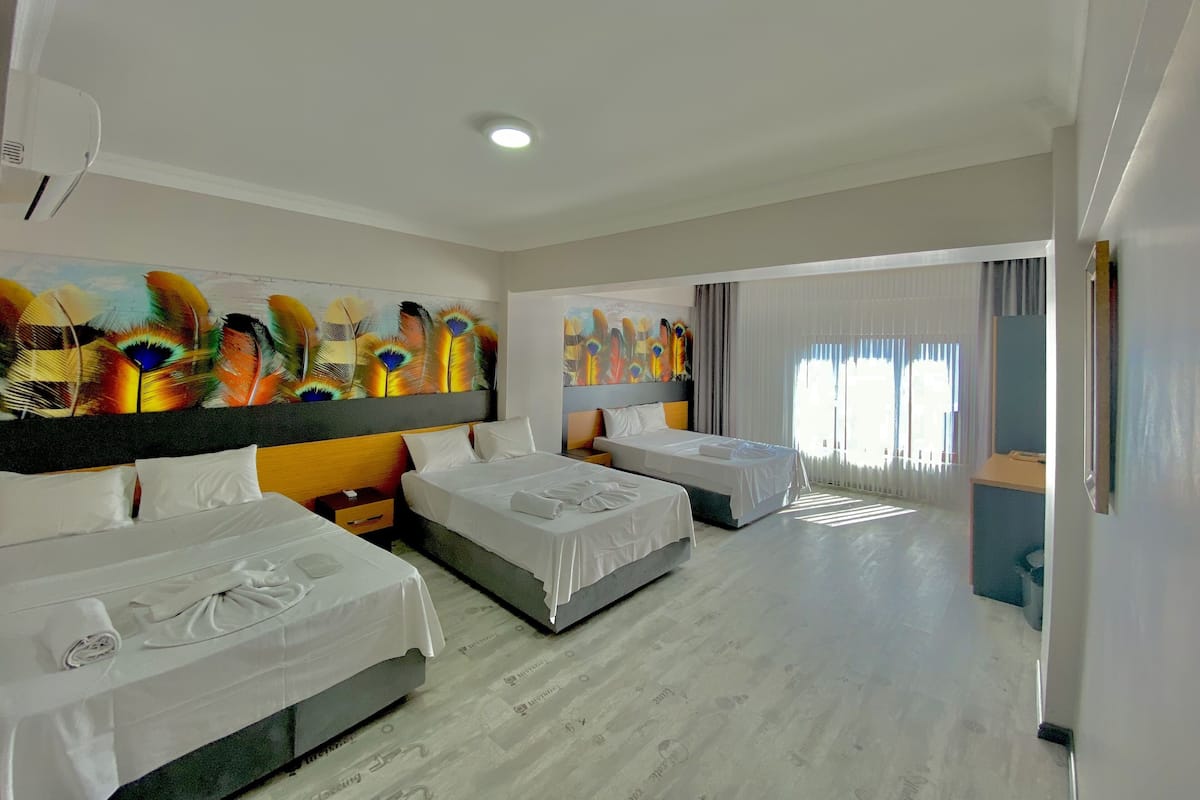(E) Superior Family Room | Minibar, desk, soundproofing, iron/ironing board