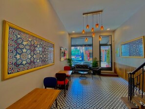 Sitzecke in der Lobby