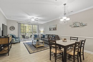 Condo, 2 Bedrooms | Dining - Arbor Trace #524 2 Bedroom Condo by RedAwning (North Myrtle Beach)