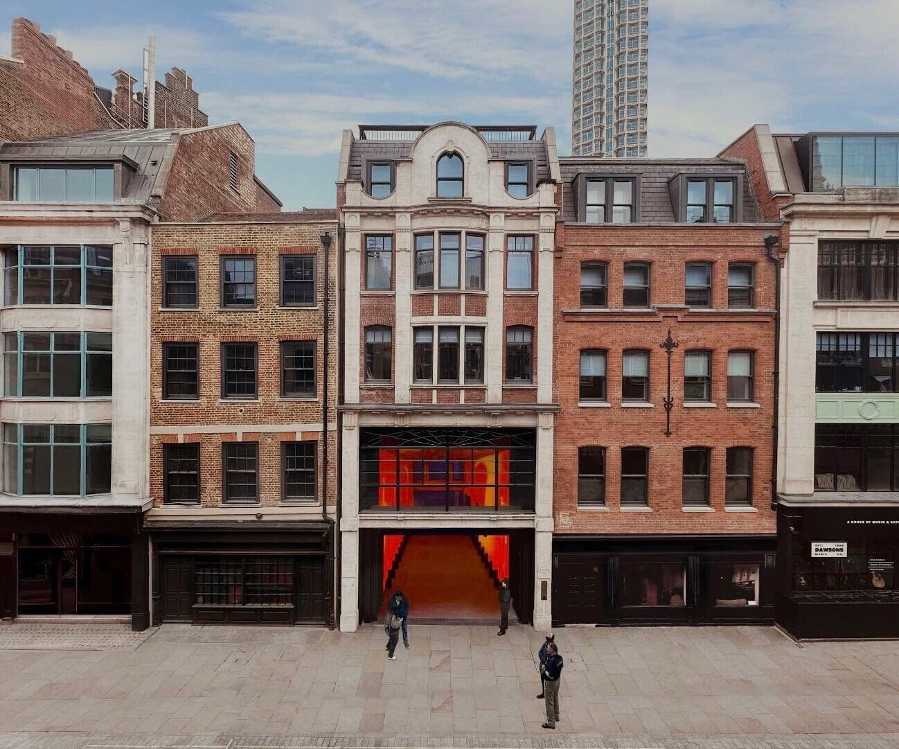 Façade de l’hébergement 