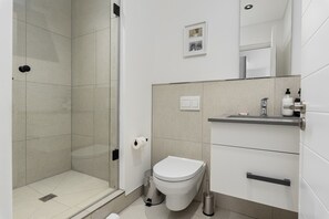 Hair dryer, towels