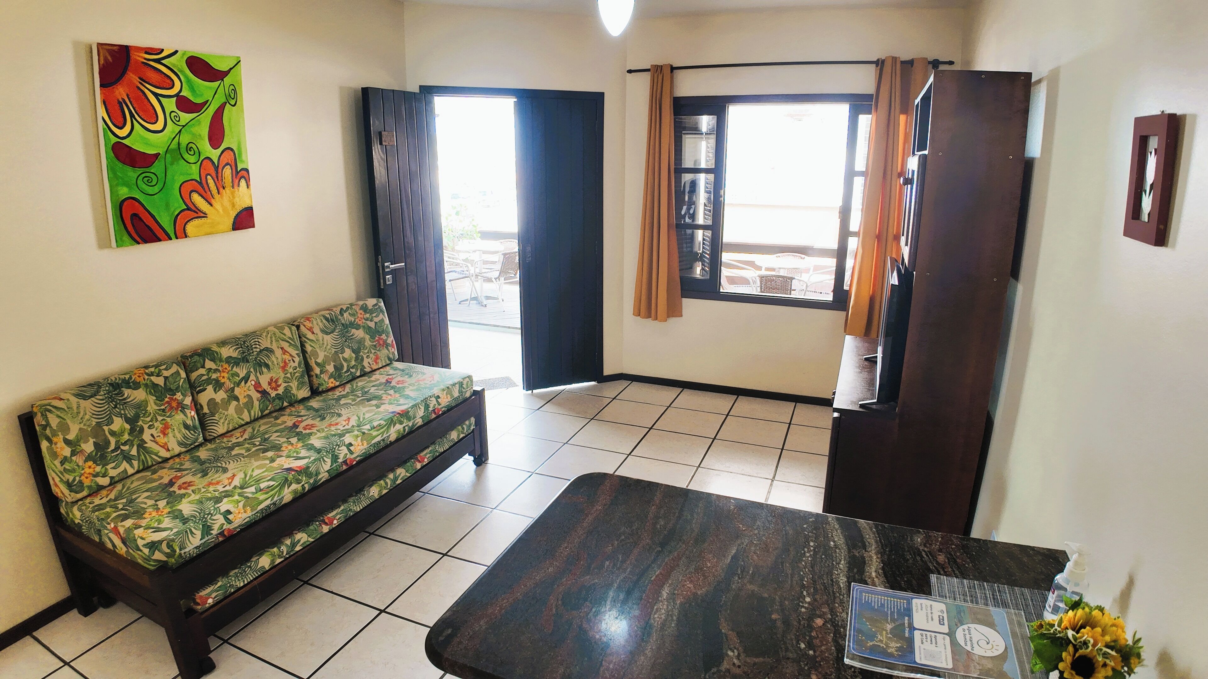 Quarto luxo | Área de estar