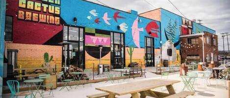 Servei de restauració a l'aire lliure