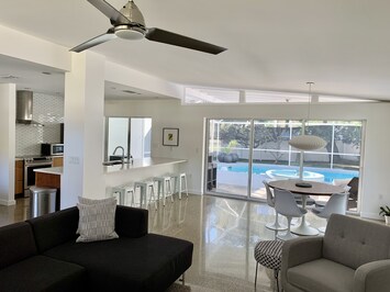 Living Room, dining room, kitchen