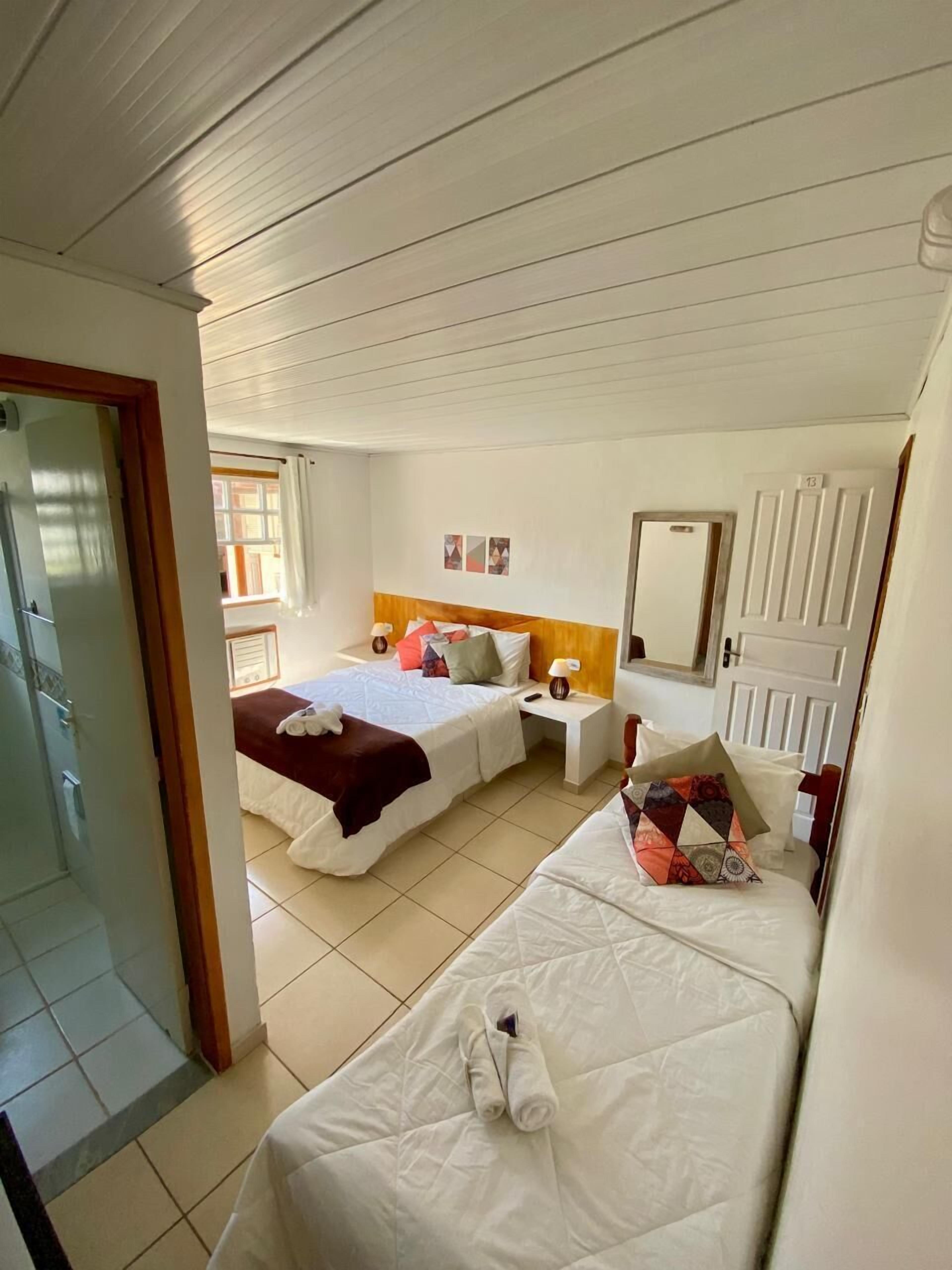 Classic trippelrum | Minibar, gratis wi-fi och sängkläder