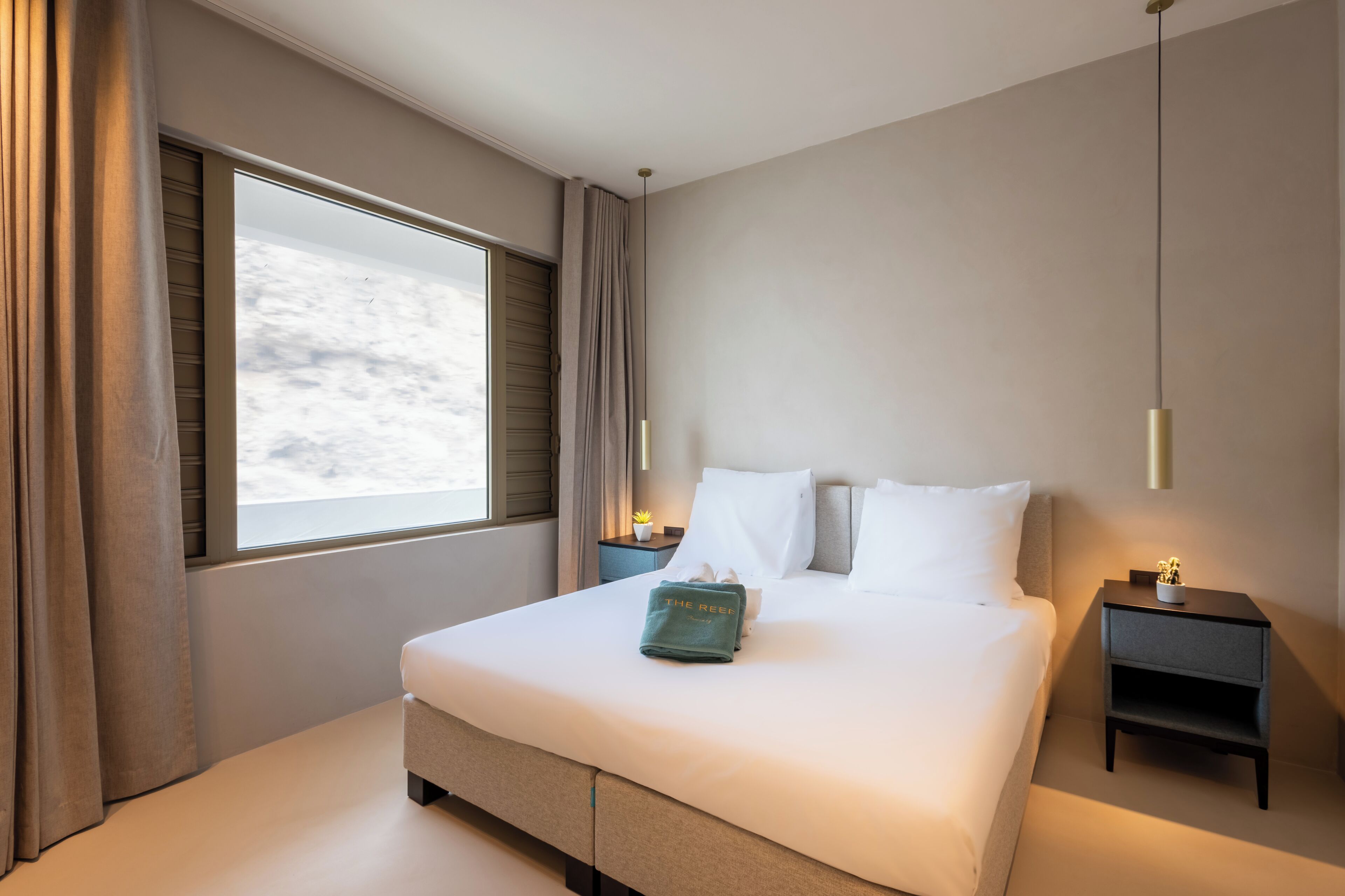 Three-Bedroom Superior Terrace Apartment with Private Pool | 2 chambres, espace de travail pour ordinateurs portables