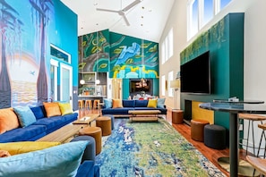TV, offices - The Syd | Swamp to City | Heated Pool & Oasis (New Orleans)