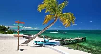 Private Oceanfront, Beach, Hottub and Dock, central location