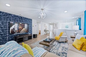 Smart TV, video games, foosball