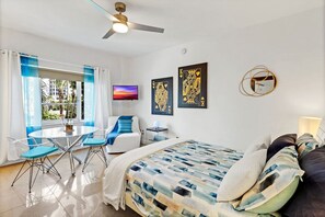 1 bedroom, in-room safe, iron/ironing board, travel crib