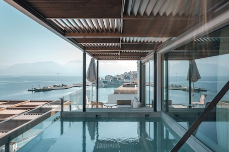 Superb Sea View Suite, Private Pool | Balcony. NIKO Seaside Resort MGallery - Adults Only