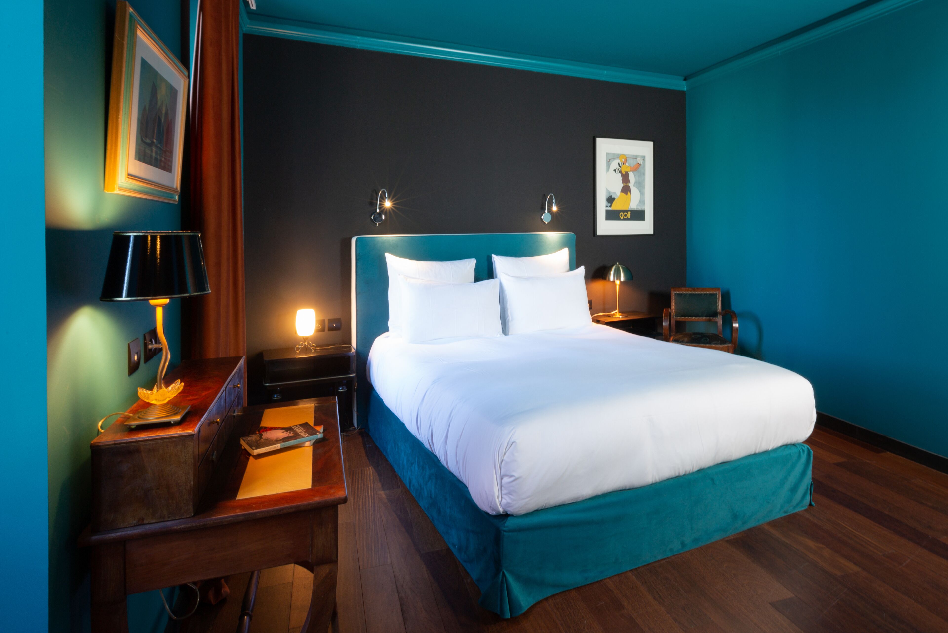 superior double room | premium bedding, down duvets, blackout curtains, soundproofing
