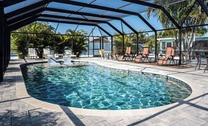 A heated pool - The Flamingo (Nokomis)