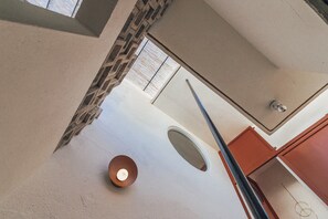 Interior entrance