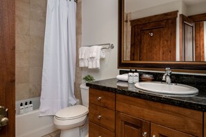 Hair dryer, towels