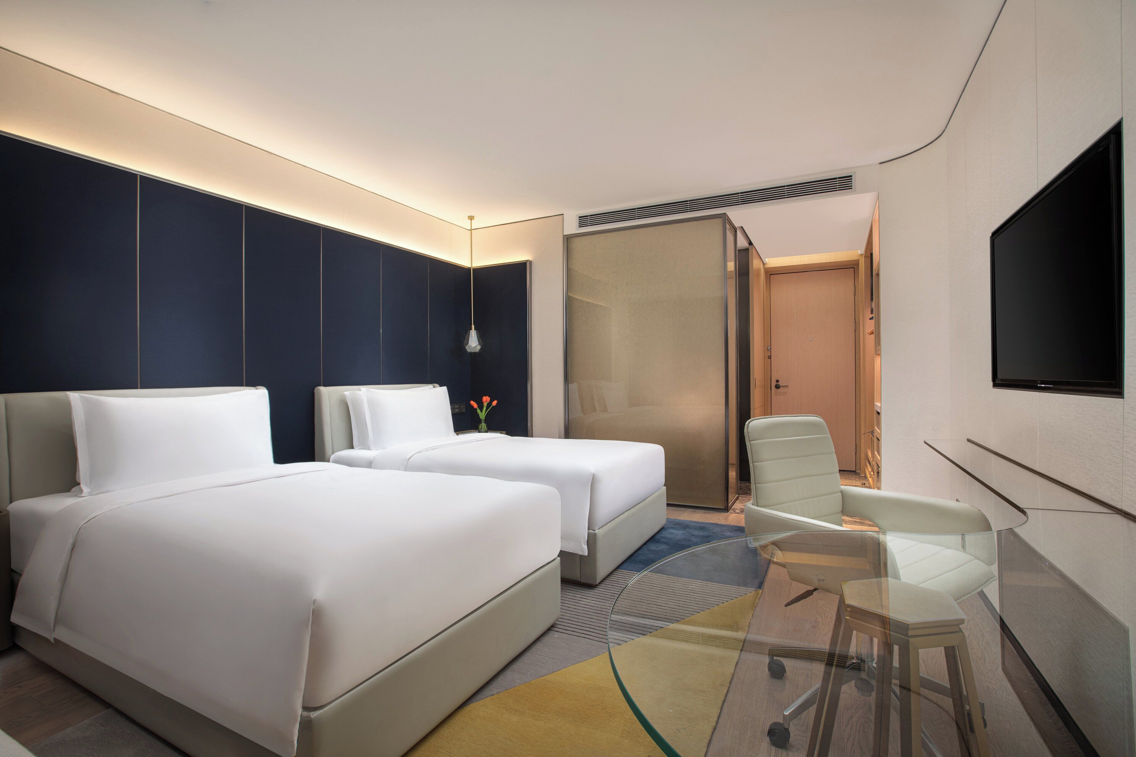 Chambre Standard, 2 lits une place (High Floor) | Minibar, coffres-forts dans les chambres, rideaux occultants