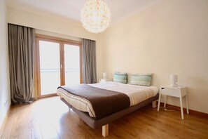 1 bedroom, iron/ironing board, travel crib, free WiFi
