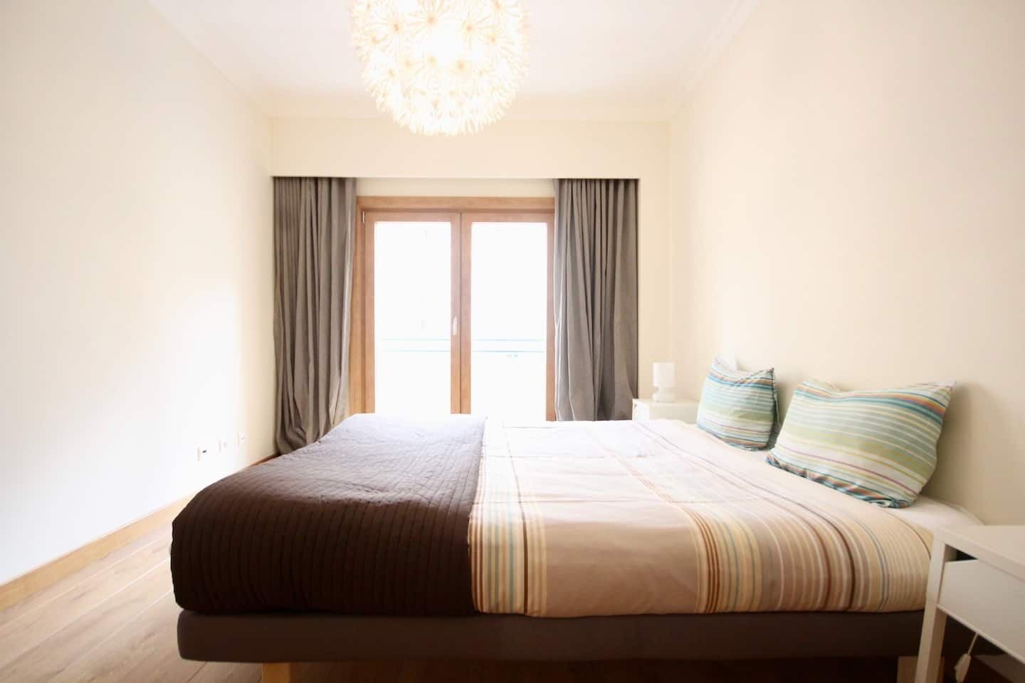 1 bedroom, iron/ironing board, travel crib, free WiFi