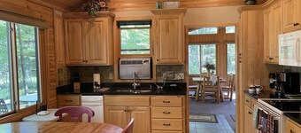 Cute and Cozy Up North Log Cabin