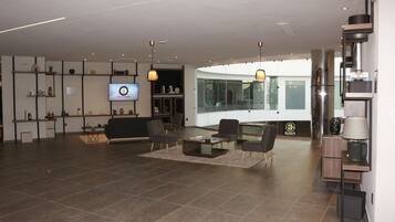 Sala de estar en el lobby