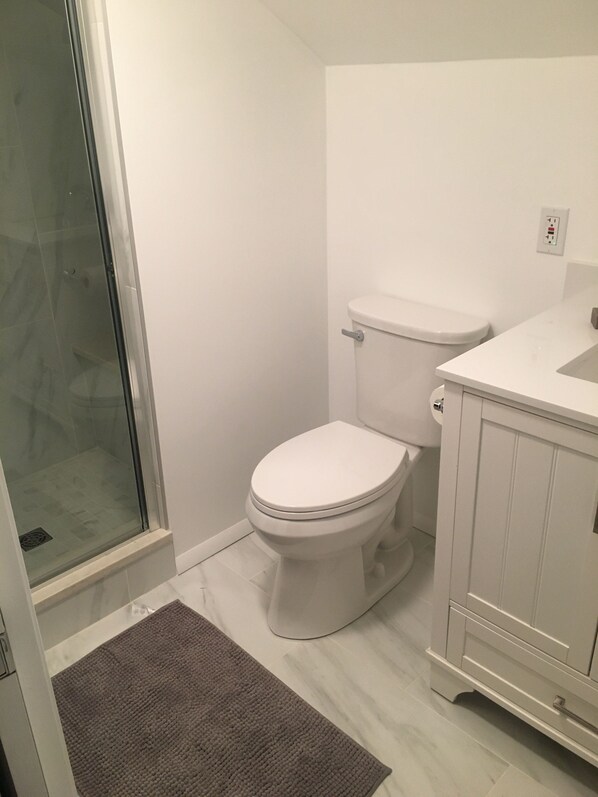 Combined shower/tub - Farm guesthouse open for football, graduation and other short-term rentals (Pennsylvania Furnace)