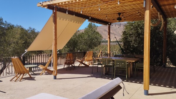 Vue depuis l’hébergement