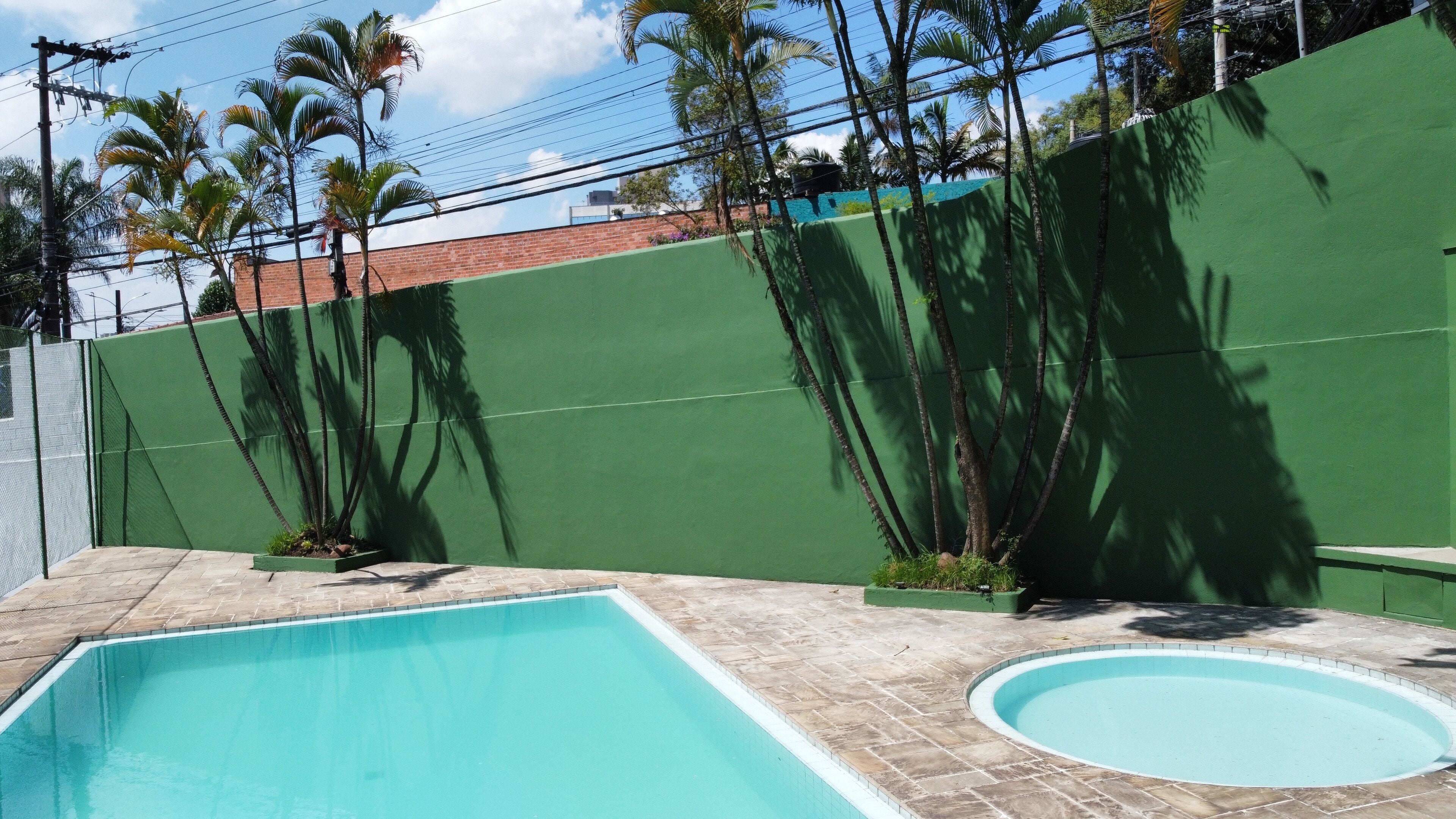 Seasonal outdoor pool