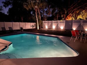 Una piscina climatizada