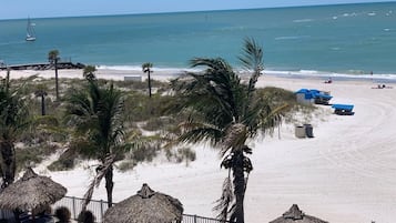 Beach nearby, sun-loungers