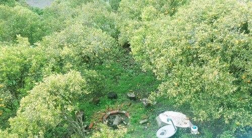 Casa Vacacional Baños white blue house
