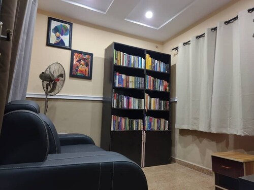 Entire apartment with 24 hours power in a gated community.