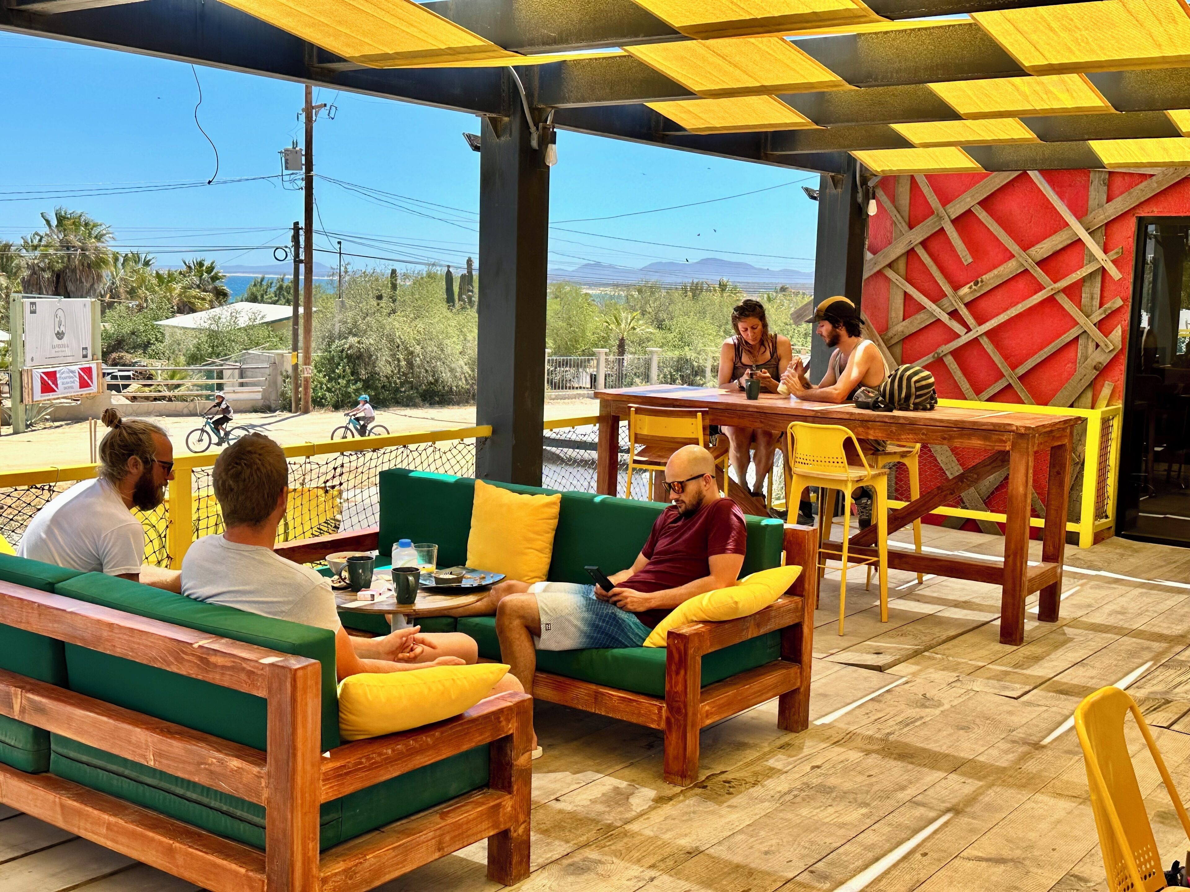 Terrasse sur le toit