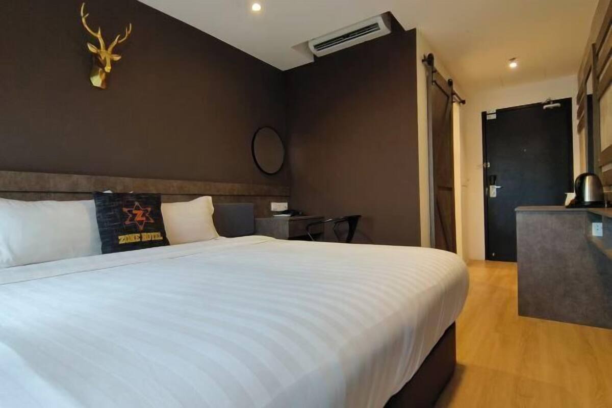 Premium bedding, free WiFi, bed sheets