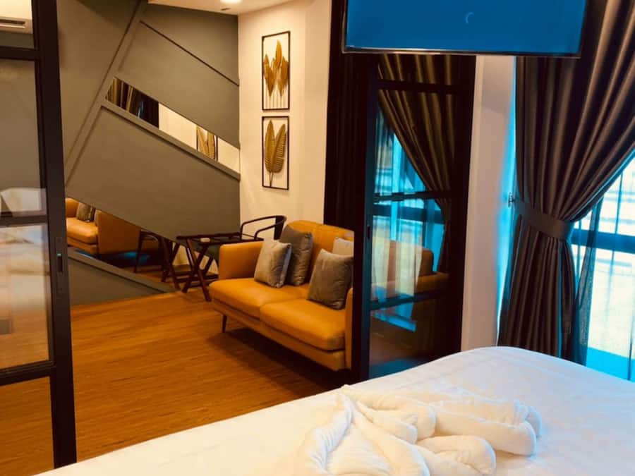 Studiosvit Superior | Sängtillbehör av högsta kvalitet, gratis wi-fi och sängkläder