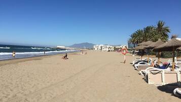 On the beach