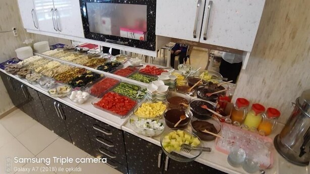 Desayuno estilo bufé