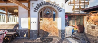 Studio "La pratolina monolocale" mit Bergblick, Terrasse und Garten