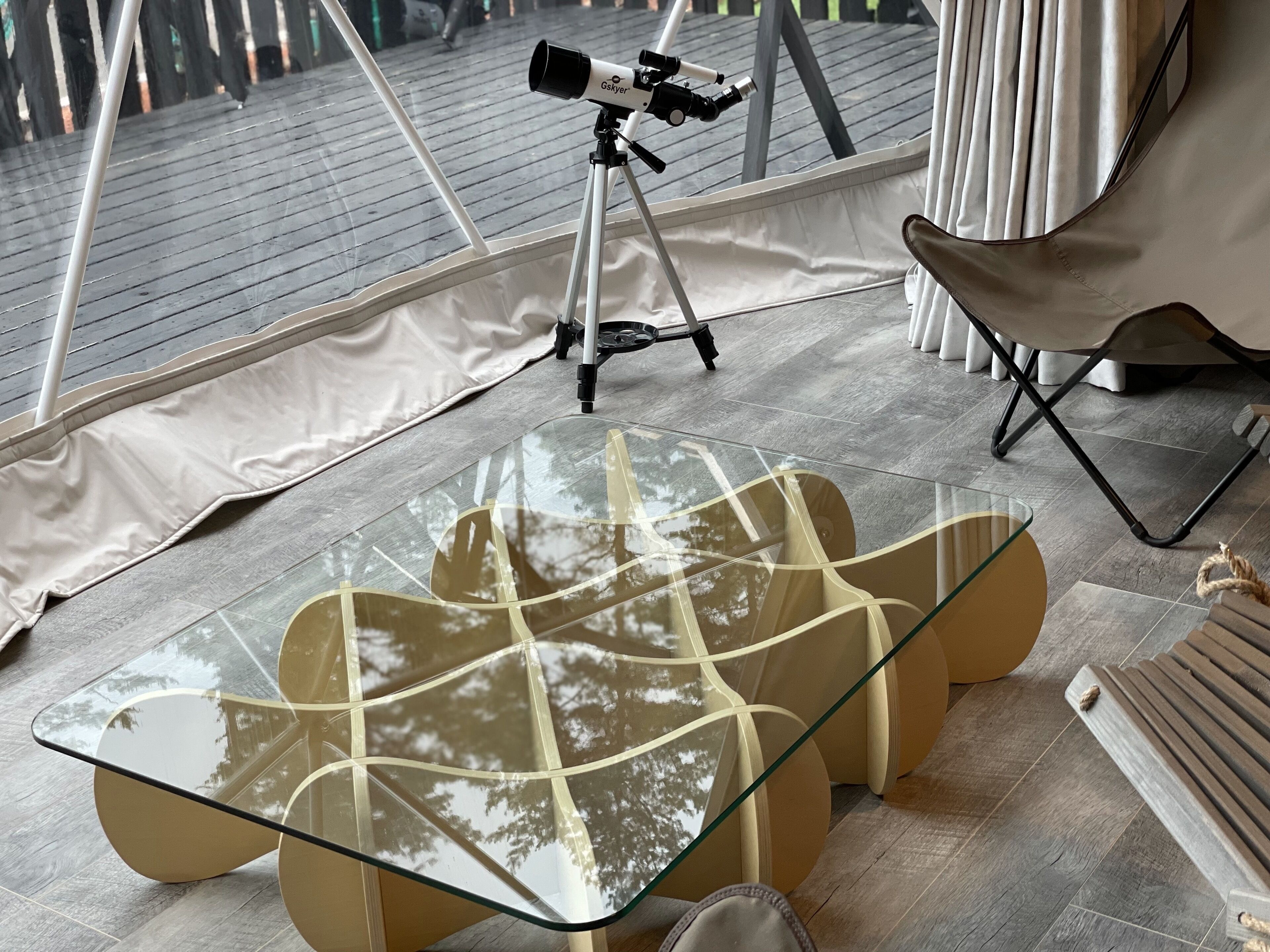 开间, 无烟房 (Luxury Dome Venus, 6 Beds, Allow Pets) | 高档床上用品、羽绒被、迷你吧、免费 WiFi