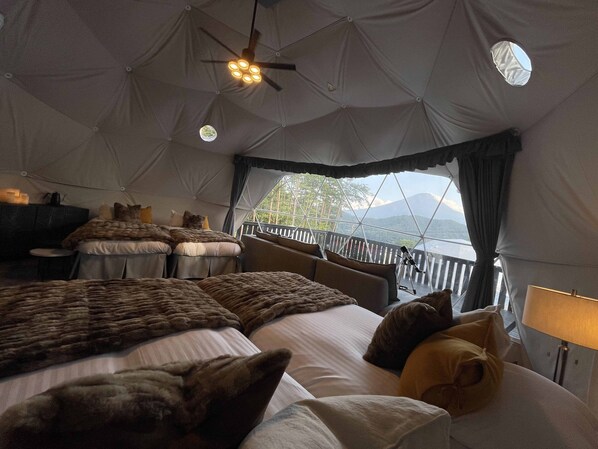 Luxury Dome Jupiter 6 Beds, Non smoking (Not pet friendly)