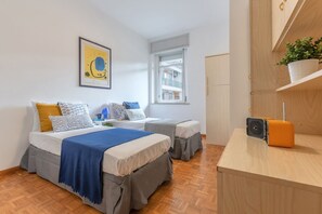 2 quartos, Wi-Fi, roupa de cama