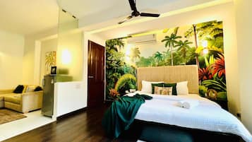 1 chambre, bureau, Wi-Fi gratuit, draps fournis