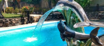 Double chalet with 2 bedrooms, living room, kitchen and bathroom